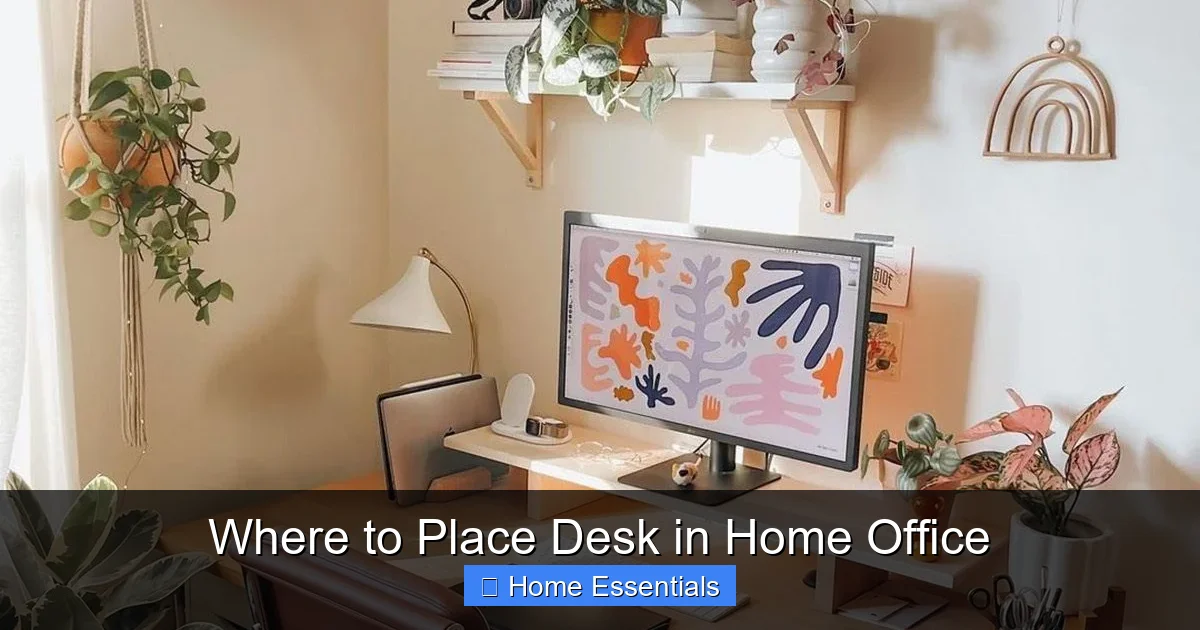 Where to Place Desk in Home Office