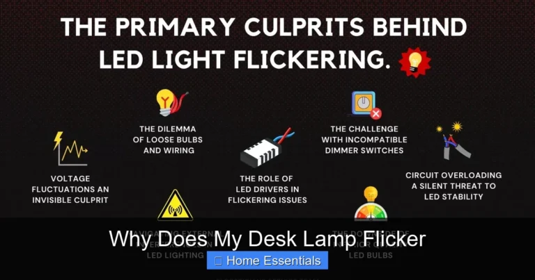 Why Does My Desk Lamp Flicker